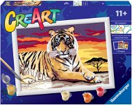 CreArt Paint by Numbers - Majestic Tiger - Malování podle čísel