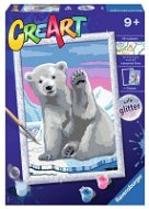 Ravensburger CreArt Malování podle čísel - Pawesome Polar Bear - Malování podle čísel