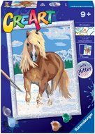 CreArt Paint by Numbers - The Royal Horse - Malování podle čísel