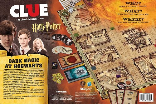 Cluedo Harry Potter CZ version - Board Game