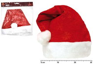 Santa hat FLAKES 29x39cm - Costume Accessory