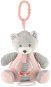 Teddies Bear wind-up toy machine pink - Pushchair Toy