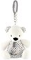 Teddies Bear wind-up toy machine white - Pushchair Toy
