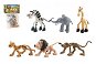 Teddies Animals Happy Safari Zoo 6pcs - Figures