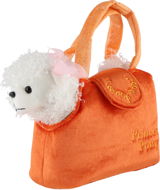 Teddies Handbag with dog yellow - Soft Toy