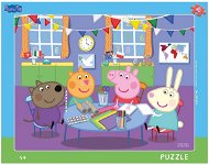 Dino Peppa pig: v škôlke 40 doskové puzzle - Puzzle