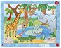 Dino Zvířátka v zoo 40 deskové puzzle  - Puzzle
