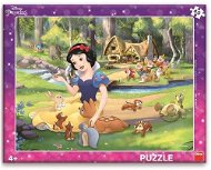 Dino Snehulienka a zvieratká 40 doskové puzzle - Puzzle