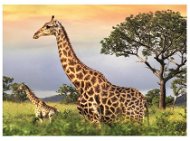 Dino Giraffe family 1000 puzzles - Jigsaw