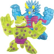 Goo Jit Zu Figura Dino Xray 4. sorozat Versus csomag Tritops vs Shredz 12 cm - Figura