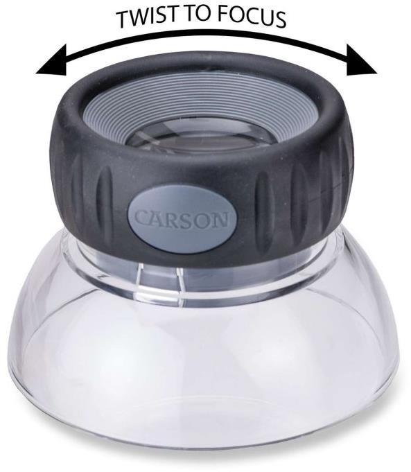 Carson LumiLoupe Plus Nagyító (6x) LO-06
