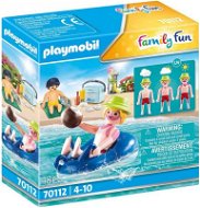 Playmobil Holiday maker with floating ring - Figure