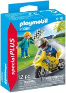 Playmobil 70380 Chlapci s pretekárskou motorkou - Figúrka