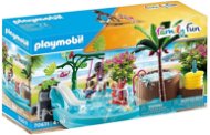 Playmobil Gyerekmedence csúszdával - Építőjáték