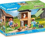 Playmobil Ajándékszett "Nyuszietetés" - Építőjáték