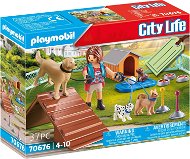 Építőjáték Playmobil 70676 Ajándékszett "Kutyakiképzés" - Stavebnice