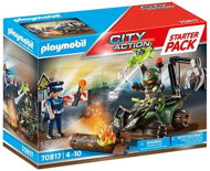 Building Set Playmobil Starter Pack Police: Dangerous Exercise - Stavebnice