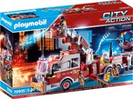 Playmobil Fire Truck: US Tower Ladder - Building Set