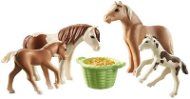 Building Set Playmobil 2 Icelandic ponies with foals - Stavebnice