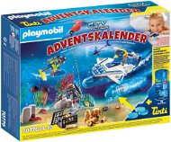 Playmobil 70776 Adventi naptár - Rendőrbúvár játékszett - Adventi naptár