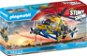 Playmobil Air Stuntshow Helicopter with film crew - Building Set