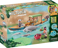 Építőjáték Playmobil 71010 Wiltopia - Hajókirándulás a Manátesre - Stavebnice