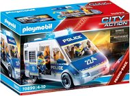Playmobil 70899 City Action - Polizei-Mannschaftswagen mit Licht und Sound - Bausatz