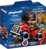 Playmobil Hasičská rýchlostná štvorkolka - Stavebnica