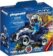 Playmobil Policajná rýchlostná štvorkolka - Stavebnica
