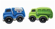Lexibook Set of bioplastic trucks 18 cm - Toy Car