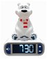 Lexibook Children's Polar Bear Alarm Clock with Night Light - Alarm Clock