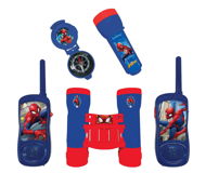 Kids' Walkie Talkie Lexibook Spider-Man adventure set with walkie-talkies, binoculars and compass - Dětská vysílačka