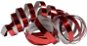 Serpentines metallic red - length 4m - 2 pieces - Streamers