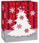Dárková taška Vánoční dárková taška - 18 x 22,5x 10 cm - Vánoce - Dárková taška