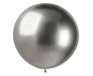 Balónky chromované 5 ks stříbrné lesklé - Silvestr - 80 cm - Balonky