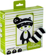 Gagagu Sense Book Raccoon - Cloth Book