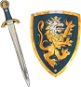 Sword Liontouch Knight set, blue - Sword and shield - Meč