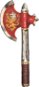 Toy Axe Liontouch Knight's axe, red - Dětská sekera