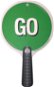 Liontouch Stop & Go sign, small - Sign