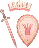 Spielzeugpistole Liontouch Königin-Set Rosa - Schwert, Schild und Krone - Dětská pistole