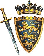 Játékpisztoly Liontouch Tripla oroszlános királyi készlet - kard, pajzs és korona - Dětská pistole