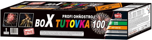Professional composite fireworks box tutovka 100 shots - Fireworks - Main image