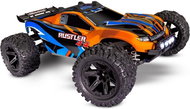 Traxxas Rustler 4WD 1:10 RTR orange with LED lighting - Remote Control Car