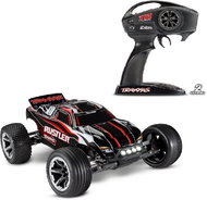 Traxxas Rustler 1:10 RTR red and black with LED lighting - Remote Control Car