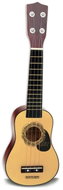 Bontempi Wooden ukulele with 4 strings 52,5 x 16,9 x 6,4 cm - Ukulele