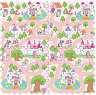 Soft princess blocks 60 x 60 cm 4 pcs - Foam Puzzle