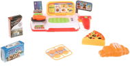 Toy Cash Register Pokladna na baterie, světlo, zvuk s příslušenstvím - Dětská pokladna
