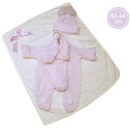 Llorens M843-16 outfit for baby doll New Born size 43-44 cm - Toy Doll Dress