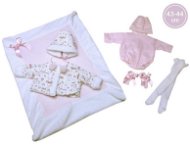 Llorens M844-38 outfit for baby doll New Born size 43-44 cm - Toy Doll Dress