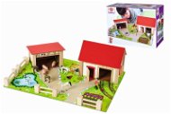 Wooden farm with accessories - Figure and Accessory Set